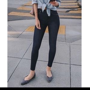 Kancan high rise denim Stretch skinny jean size 11.  29 In